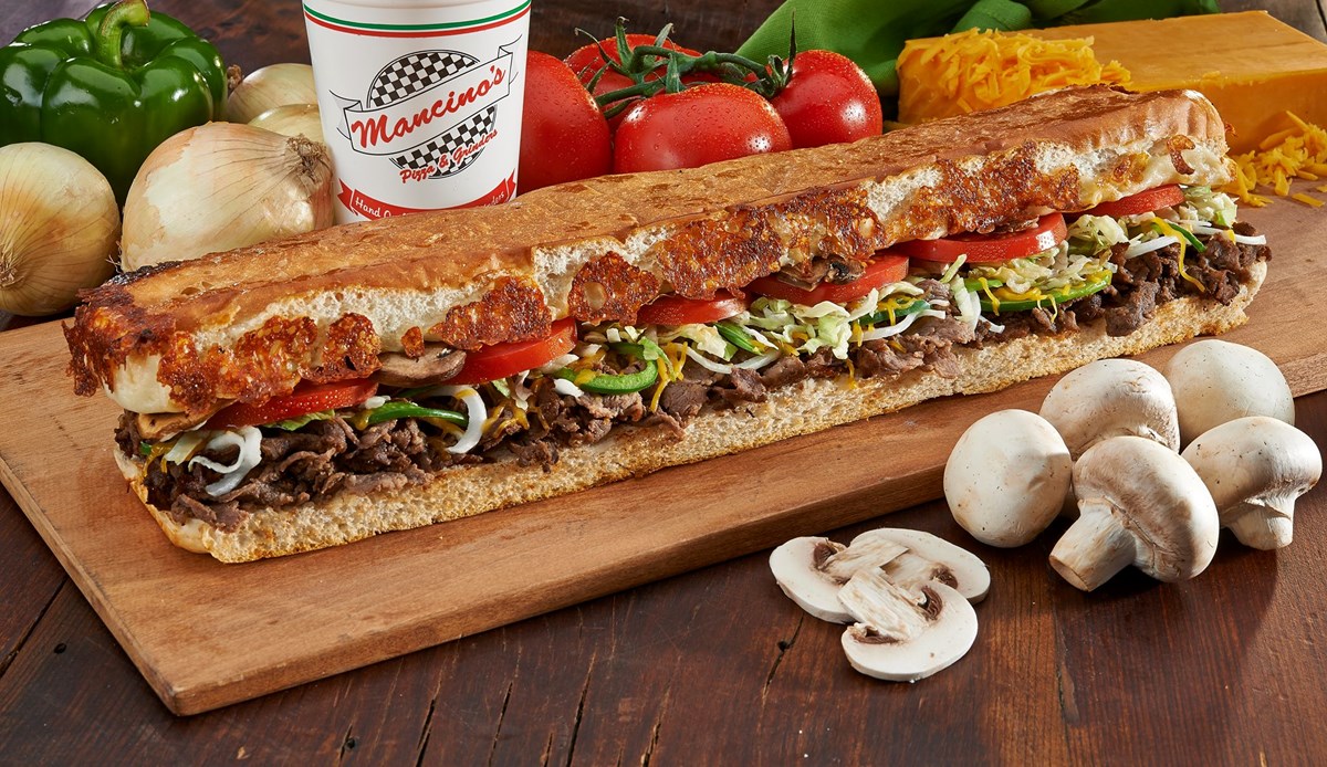 Famous steak grinder from Mancino's