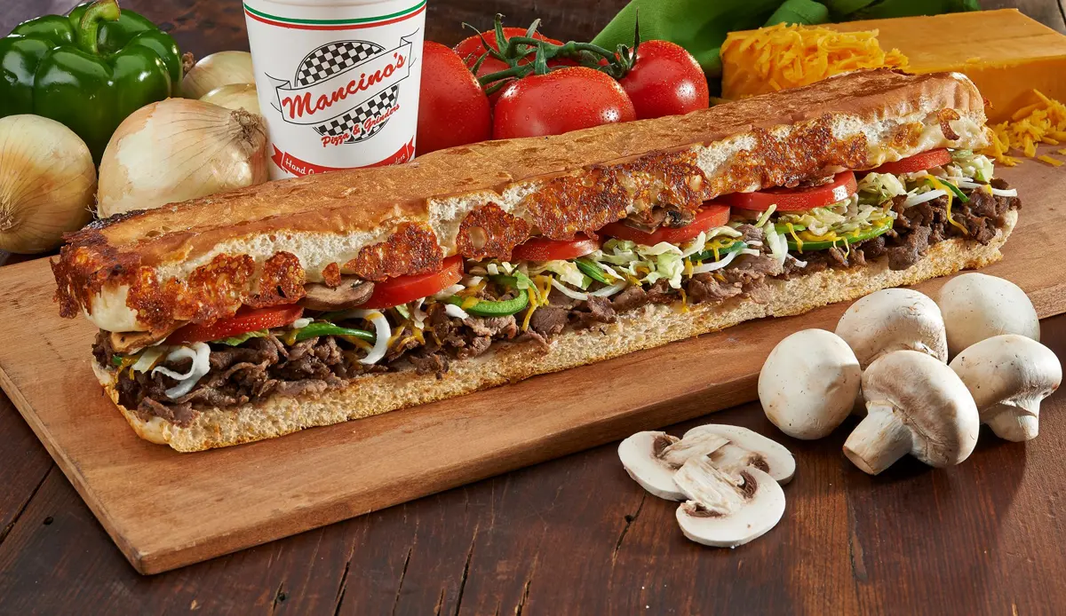Famous steak grinder from Mancino's