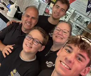 Family-owned Mancino's team.