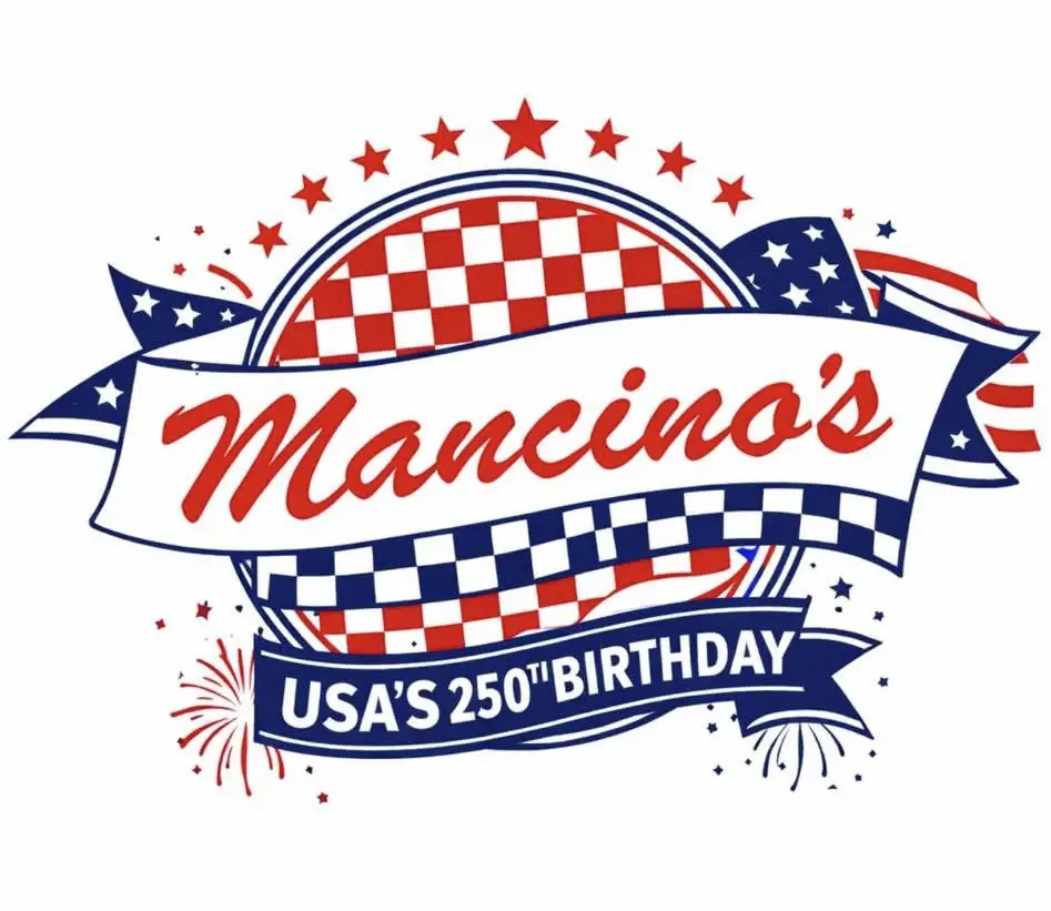 Mancinos 250th Anniversary Logo