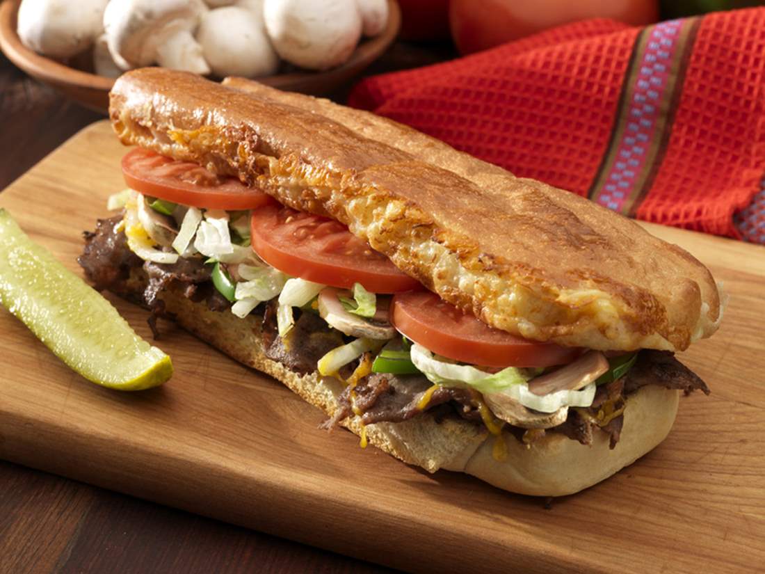 Italian steak grinder. 