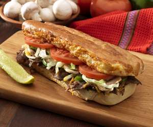 Italian steak grinder. 